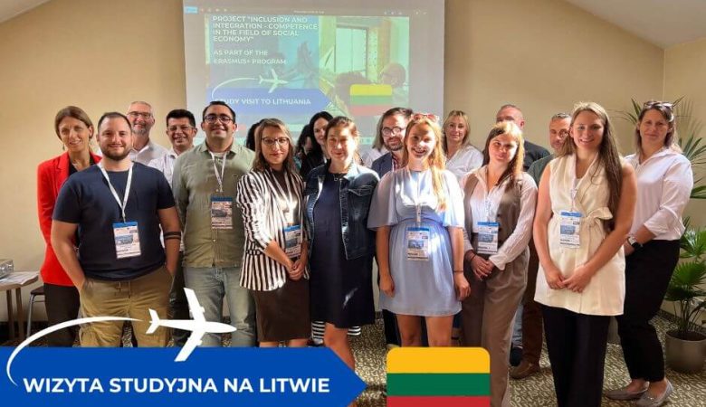 Pierwsza Wizyta Studyjna na Litwie – Nowe Doświadczenia i Współpraca w Ramach Projektu „Włączenie i integracja – kompetencje w obszarze ekonomii społecznej”