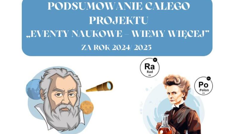 Podsumowanie projektu „Eventy Naukowe – Wiemy Więcej” 2024–2025