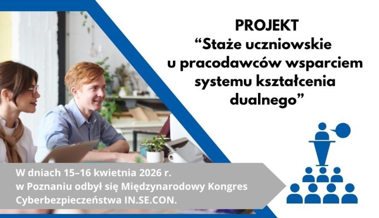 Udział uczniów w Międzynarodowym Kongresie Cyberbezpieczeństwa IN.SE.CON w Poznaniu