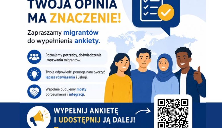 Weź udział w badaniu i pomóż nam lepiej wspierać migrantów!