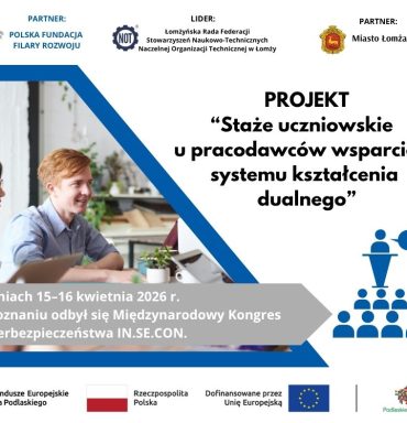 Udział uczniów w Międzynarodowym Kongresie Cyberbezpieczeństwa IN.SE.CON w Poznaniu