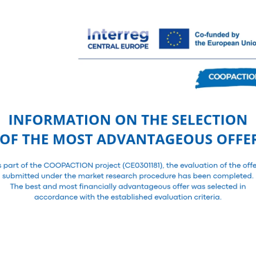 INFORMATION ON THE SELECTION OF THE MOST ADVANTAGEOUS OFFER